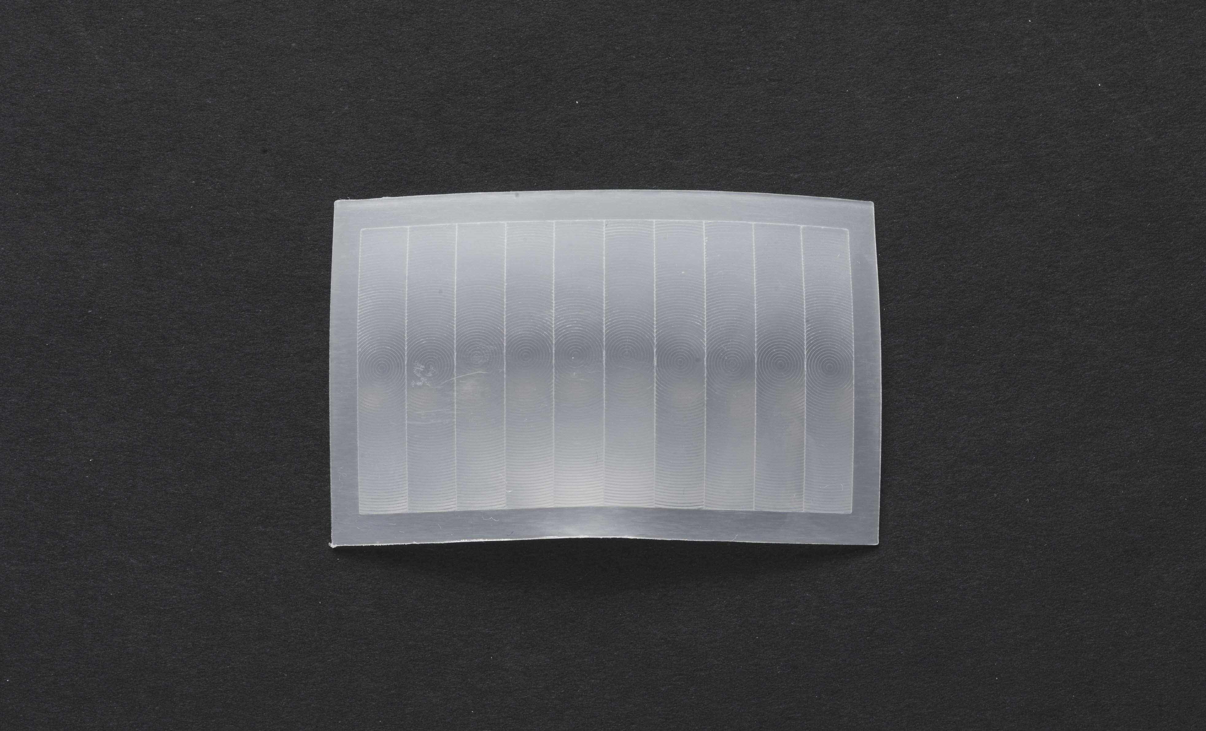 thumbnail image 2 of 100PCS 8308-4 Mini Fresnel Lens For PIR Sensor – White, Pyroelectric Infrared 2 of 3