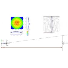 Optical design of  SPOTLIGHT for broadcasting lighting and tool making of lens, image 