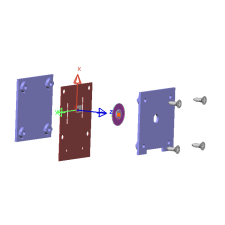 TMOS00-05 housing for TMOS sensor STHS34PF80(housing only), image 