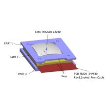 TMOS10-12030_Ver 2  housing for TMOS sensor STHS34PF80（housing only）, image 