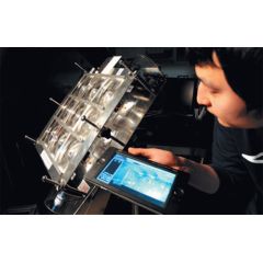 KIST Solar Cells: used F=100 fresnel lens, image 