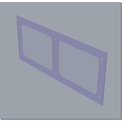 3D stereoscopic glasses used fresnel lens, image 