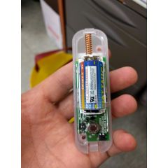 Reference of PIR module, PCB design and mounting lens, image 