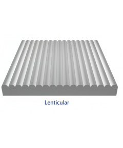 Lenticular Fresnel lens, image 
