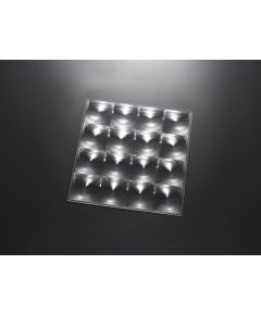 fresnel sheet, CG256-1010, cpv silicon, photovoltaic cells, image 