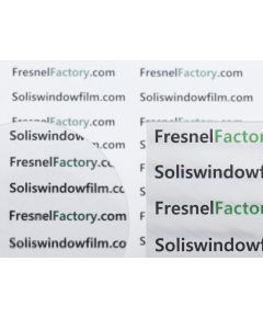 MFL90-70, Card Fresnel lens, image 