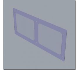 3D stereoscopic glasses used fresnel lens, image 