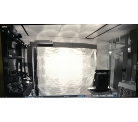 CCTV linked Fresnel lens for IR lighting apparatus, image 