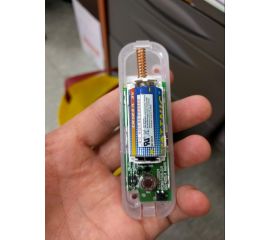 Reference of PIR module, PCB design and mounting lens, image 
