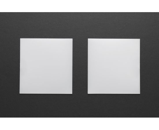 FIR00-95 sheet, non patterned cover window for PIR and thermopile sensor, image 