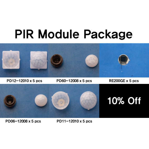 PIR Module Package(10% off), image , 2 image PIR Module Package(10% off), image , 2 image