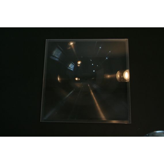 Groove pitch 0.2mm, LARGE FRESNEL LENS, LF700-780, FL=700mm, 3D image, FL700-780, image 